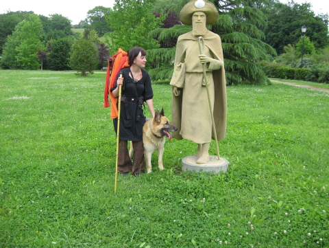 photo 192 lison et son chien hopital d'Orion
